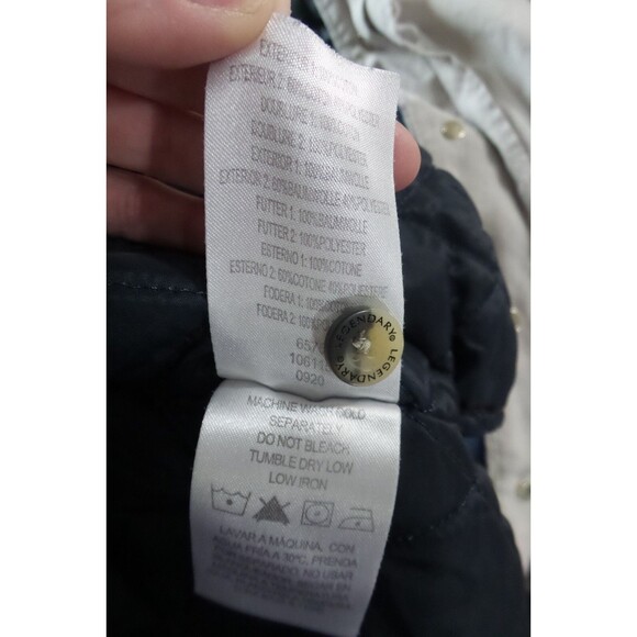 Legendary Whitetails Hooded Flannel Shirt Jacket Mens Medium Plaid Quilted - Picture 4 of 14